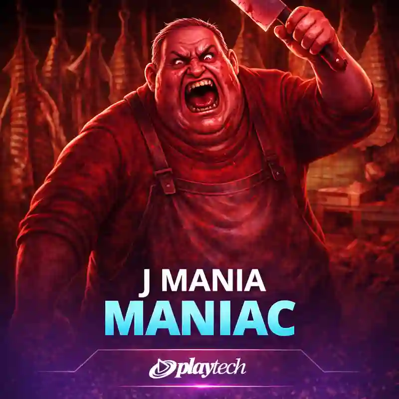 J Mania Maniac casino game interface